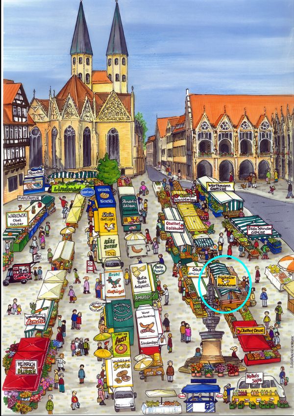 Bild vom Altstadtmarkt